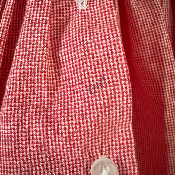 VINTAGE STRASBURG 2 Year Girl Cottagecore Floral Puff Sleeve Button Down Dress - Picture 10 of 11